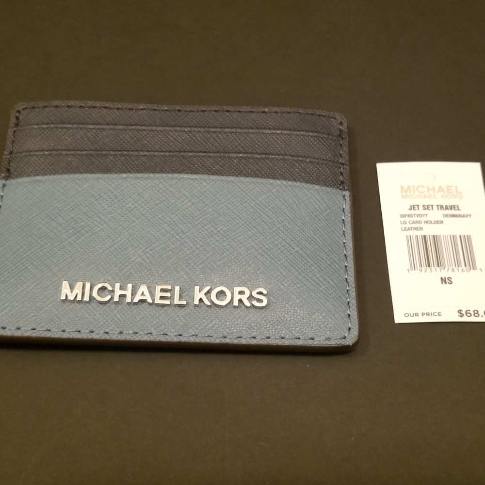 Michael Kors Jet Set Travel LG Card Holder Leather